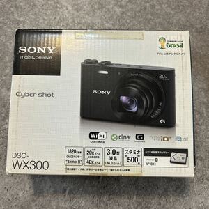 ソニー SONY サイバーショット cyber-shot DSC-WX300 黒 デジカメ デジタルカメラ カメラ 中古 通電未確認