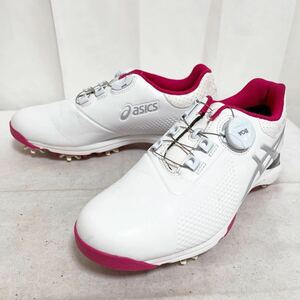 和338★① asics GEL-ACE TOUR LADY Boa アシックス ゲルエース ツアーレディー GOLF ゴルフシューズ 23.5 ホワイト レディース