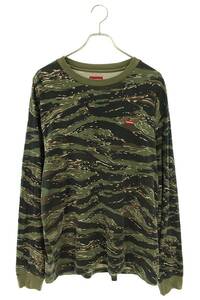 シュプリーム SUPREME 21AW Small Box L/S Tee サイズ:M スモールボックスロゴ長袖カットソー 中古 BS99