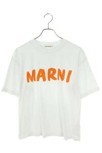  Marni MARNI THJET49EPH USCS11 размер :38 передний Logo принт футболка б/у BS99