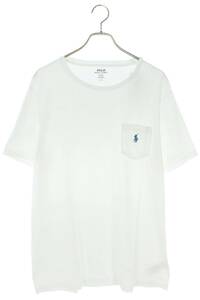 ポロラルフローレン Polo Ralph Lauren サイズ:XL ポニー刺繍ポケットTシャツ 中古 BS99