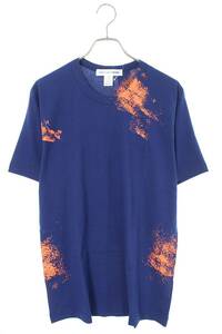 コムデギャルソンシャツ COMME des GARCONS SHIRT FM-T018 サイズ:XL フロントプリントTシャツ 中古 BS99