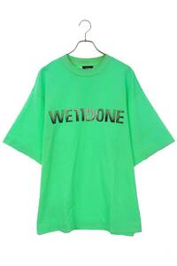ウェルダン We11Done WD-TP7-20-065-U-GR サイズ:S ラバープリントTシャツ 中古 BS99