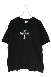 シュプリーム SUPREME 20AW Cross Box Logo Tee サイズ:L クロスボックスロゴTシャツ 中古 OM10