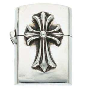 クロムハーツ Chrome Hearts ZIPPO LIGHTERZ-V1 V1スモールCHクロスジッポライター 中古 SS07