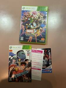 Xbox360★マーヴルvsカプコン３ フェイトオブトゥーワールド★used☆Marvel vs Capcom 3☆import Japan