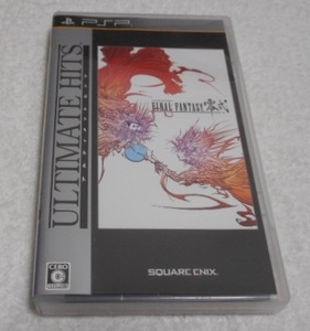 PSP ファイナルファンタジー零式 used 箱&解説書付き