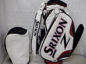 DUNLOP SRIXON Z 9.5型 ３点式アスリートツアープロモデル★中古★(WHxBK)ゴルフ キャディバック