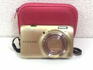 【現状品】Nikon ニコン COOLPIX S6300 デジタルカメラ 本体 ケースのみ 通電未確認 IK