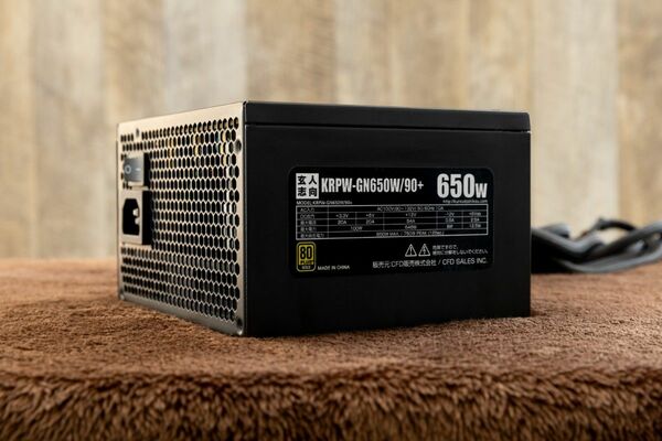 【美品】玄人志向　650W 電源ユニット　KRPW-GN650W/90+