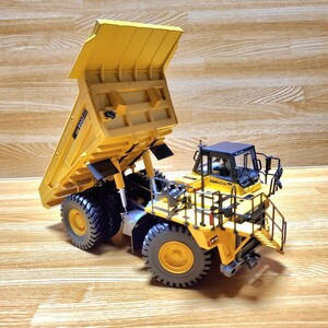 1/50 Komatsu HD605 dump truck model building machine Caterpillar die-cast master no- Scott Platz ticket craft universal hobby 