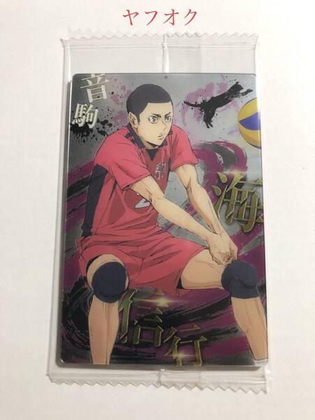 劇場版ハイキュー!! ゴミ捨て場の決戦 ウエハース キャラクターカード 17 海信行