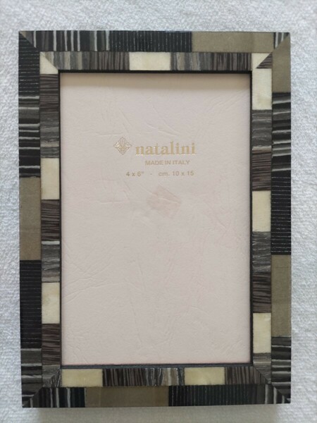 イタリア製　ナタリー二　natalini　フォトフレーム　NICE ARANCIO 写真サイズ10×15cm