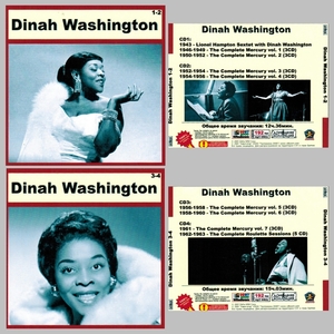 【スペシャル版】DINAH WASHINGTON CD1+2+3+4 NEW 超大全集 まとめて27アルバムMP3CD 4P♪