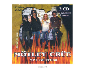 Motley Crue モトリー・クルー アルバム集 MP3CD 2P☆