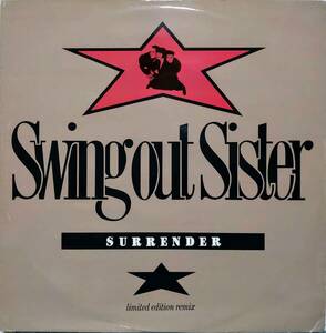 【12's R&B 洋Pop】Swing Out Sister「Surrender」UK盤 Breakout.Who's To Blame 収録！