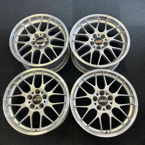 鍛造 BBS RG703/RG704 FORGED 18インチ8J/9J+40/42 5H 114.3 4本セット