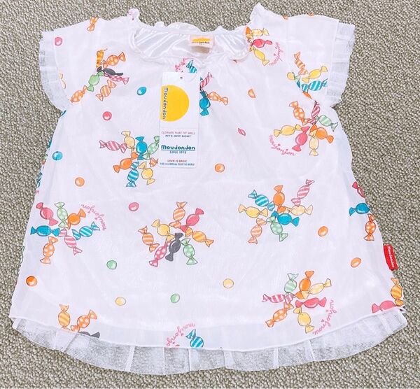 ムージョンジョン女の子用トップ,カットソー95cm