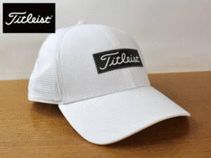 1円スタート!【未使用品】(フリーサイズ) Titleist タイトリスト ゴルフ キャップ 帽子 カジュアルにも 男女兼用 F49