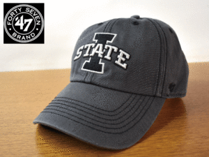 1円スタート!【未使用品】(MEDIUM - 58cm) 47 BRAND USカレッジ IOWA STATE UNIVERSITY アイオワ州立大学 キャップ 帽子 K281