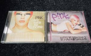 PINK CD2枚 Missundaztood can't take me home ピンク rockpops R&B