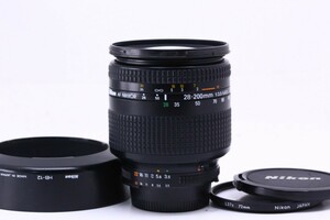 【特上】ニコン NIKON AF NIKKOR 28-200mm F3.5-5.6 D #12878