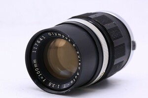 【良品】オリンパス OLYMPUS E.Zuiko Auto-T 100mm F3.5 #12821