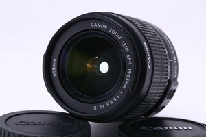 【超美品】キヤノン Canon EF-S 18-55mm F3.5-5.6 IS II #13003