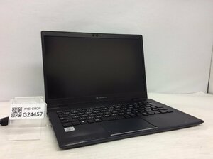 ジャンク/ TOSHIBA dynabook G83/FP A6G7FPF2D621 Intel Core i5-10210U メモリ8 GB NVMe256GB 【G24457】