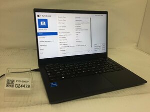 ジャンク/ TOSHIBA dynabook G83/HS A6G9HSF8D621 Intel Core i5-1135G7 メモリ8GB NVMe256GB 【G24479】