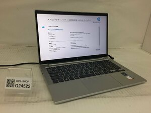 ジャンク/ HP HP EliteBook 830 G8 Notebook PC Intel Core i5-1135G7 メモリ8GB NVMe256GB 【G24522】