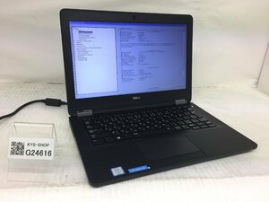 ジャンク/ Dell Latitude E7270 Intel Core i5-6200U メモリ8.19GB ストレージ無し 【G24616】