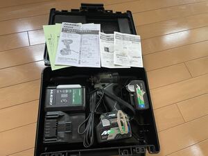  high ko-kiHIKOKI WH36DC 36V forest green cordless impact driver full set secondhand goods 
