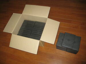 DVDトールケース８枚収納　（黒）35個　中古