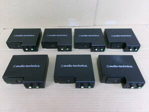 audio-technica AT-CR700 wireless microphone receiver 7 piece set Junk 