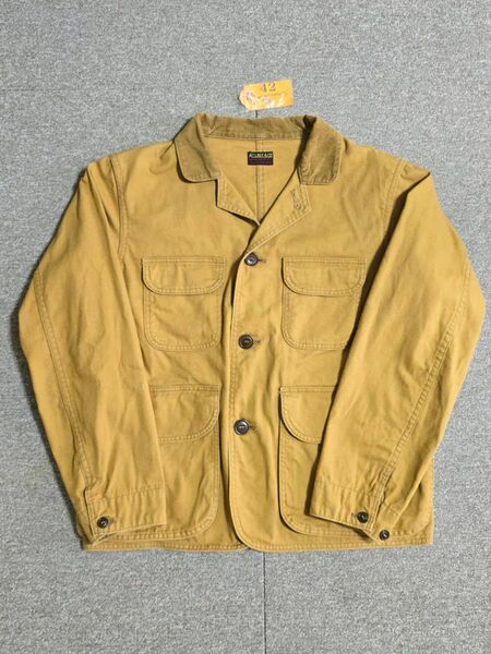 アットラスト ハンティングジャケット42 ブッチャープロダクツ ATLAST TIMEWORN CLOTHING 4ポケット 