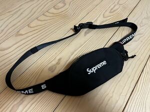 Supreme Small Waist Bag Black 1L 22aw cordura コーデュラ 黒 スモール ウエストバッグ ショルダーバッグ ポーチ ボックスロゴ ブラック