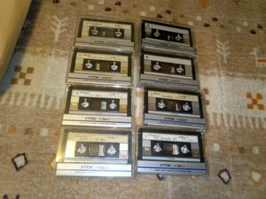 中古 カセットテープ TDK SA 8本セット=90/60 記録媒体