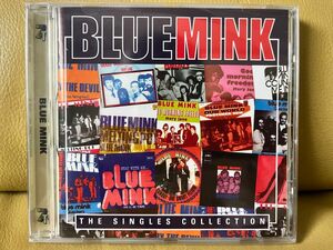 新品未開封　廃盤　BLUE MINK “THE SINGLES COLLECTION” GLAM CD 124 送料込み