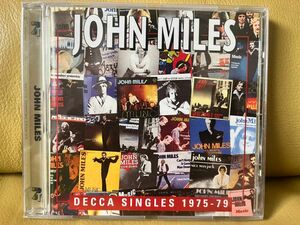 最終値下げ　新品未開封　JOHN MILES “DECCA SINGLES 1975-79” GLAM CD 125 送料込み