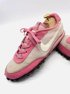 衝撃プライス！【フリーク待望入手困難モデル！】最強の1足！【NIKE ワッフルレーサー】高級スニーカー/ピンク/右 27cm左 26.5cm