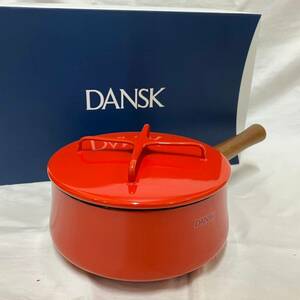 5297-1B　DANSK ダンスク コベンスタイル 片手鍋 18cm 834298　レッド　調理器具