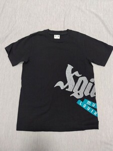 【x-girl】エックスガール レディース 半袖 Tシャツ 黒 ブラック サイズ1 Sサイズ相当 ファッション 丸胴 日本製