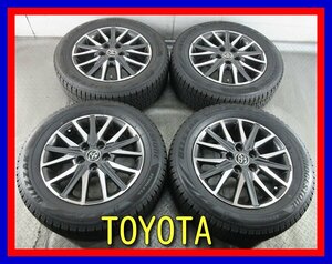 ■中古タイヤホイール■　TOYOTA ヴォクシー 純正 16インチ 6J +50 5H 114.3 BRIDGESTONE VRX2 205/60R16 92Q 冬 ST 激安 送料無料 K234