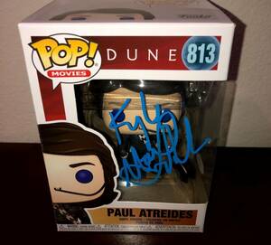 Kyle MacLachlan Dune Paul Atreides #813 Signed Autographed Funko Pop PSA E1 海外 即決