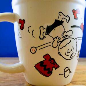 Peanuts Charlie Brown Snoopy Live Life One Game At A Time Hallmark Coffee Mug 海外 即決