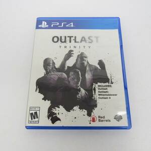 Outlast Trinity Sony PlayStation 4 PS4 Video Game 海外 即決