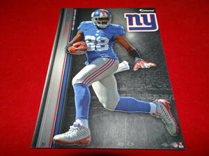 HAKEEM NICKS 2013 NFL FATHEAD TRADEABLES 5" x 7" NEW YORK GIANTS - #31 海外 即決