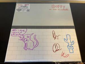 We Are Scientists Huffy Signed Custom Doodled Coloレッド / バイナル LP (Feline & Flora) 海外 即決