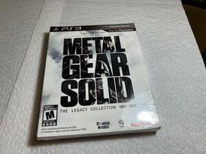 Metal Gear Solid: The Legacy Collection 1987-2012 (PS3, 2013) W/ Art Book Sealed 海外 即決